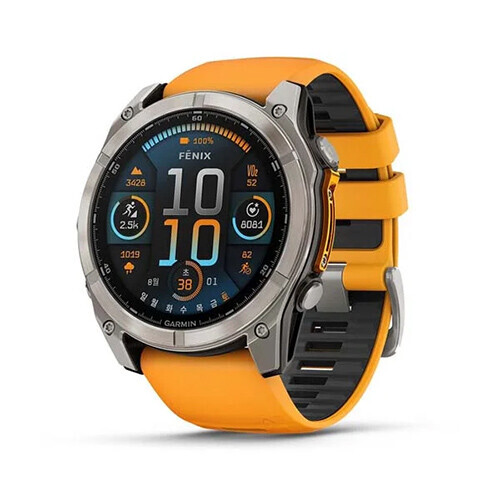 물이좋다,[가민/GARMIN] Fenix 8 51mm AMOLED (Spark Orange) 피닉스8 아몰레드 스파크 오렌지